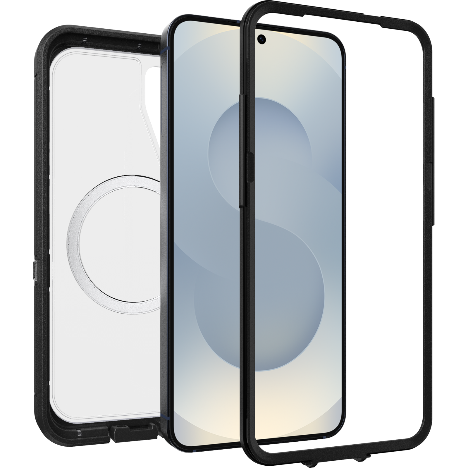 Defender XT Cover Samsung Galaxy S25 Clear/Black