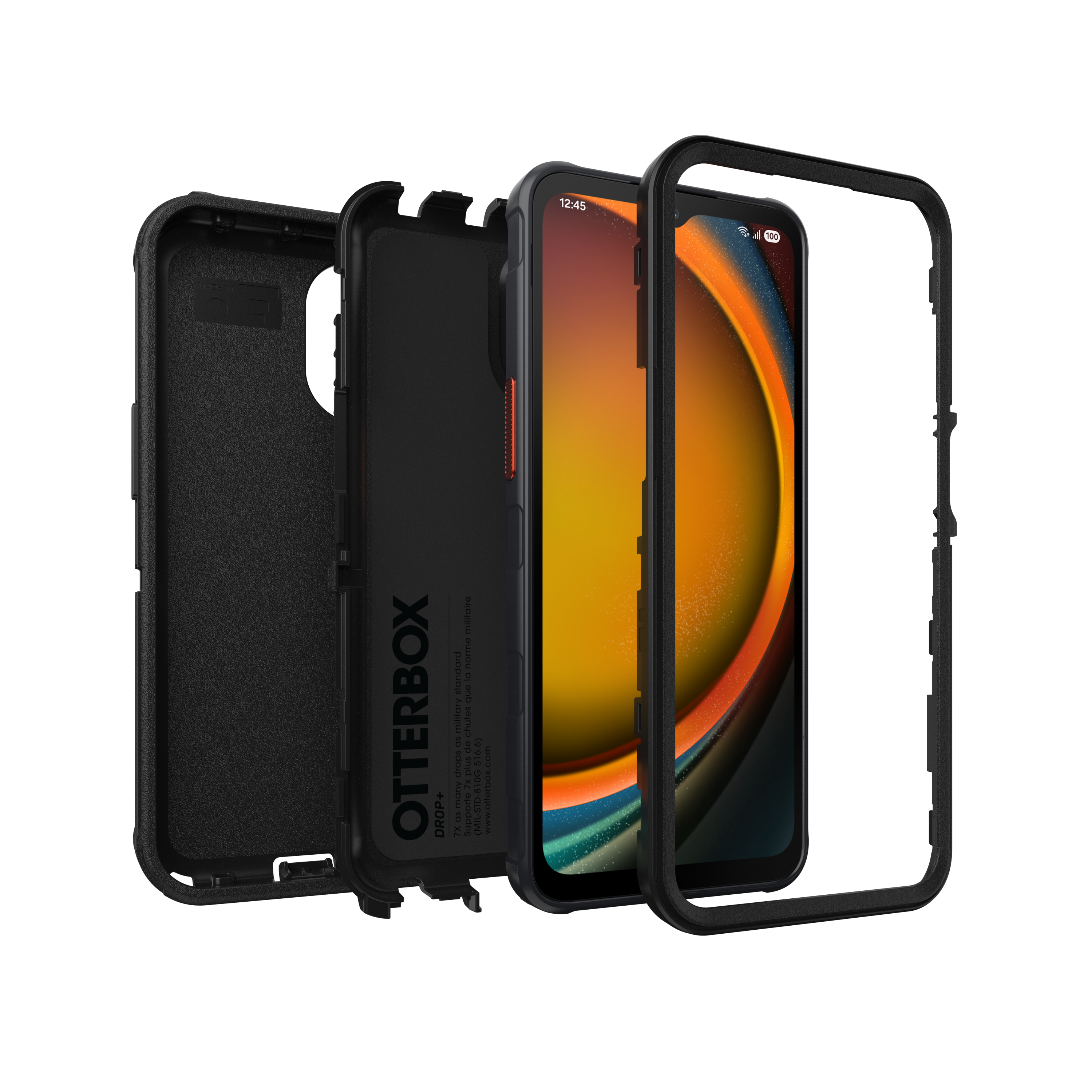 Defender Cover Samsung Galaxy Xcover 7 Pro Sort