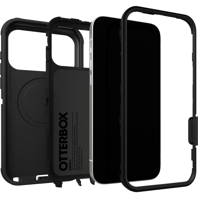 Defender MagSafe Cover iPhone 17 Pro Max Sort