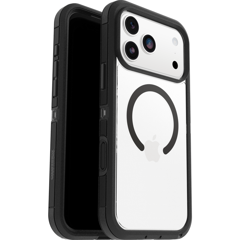 Defender XT Cover iPhone 17 Pro Max Sort/gennemsigtig