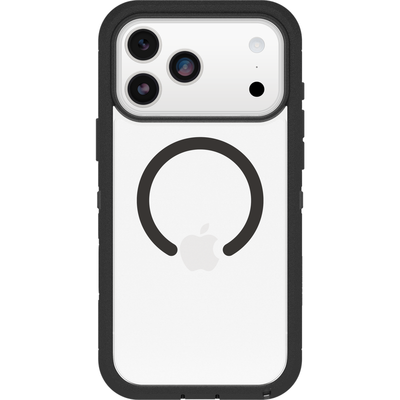 Defender XT Cover iPhone 17 Pro Max Sort/gennemsigtig