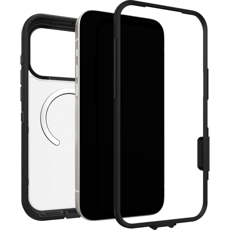 Defender XT Cover iPhone 17 Pro Max Sort/gennemsigtig