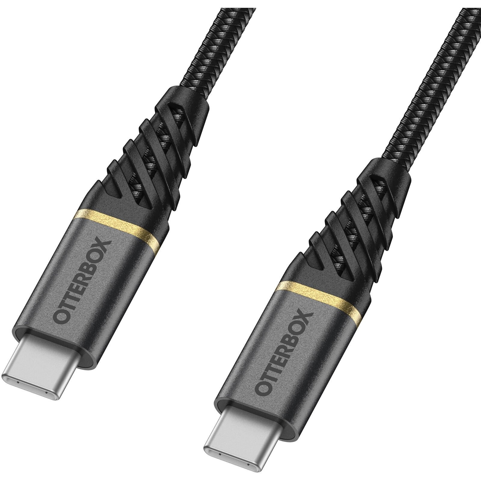 USB-C -> USB-C Kabel 1m Premium Fast Charge sort