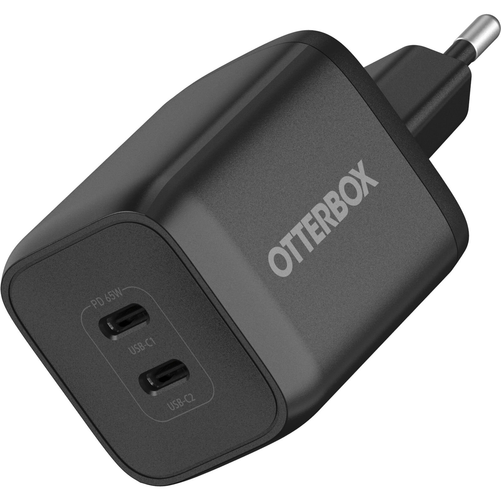 Vægoplader USB-C Dual Port 65W Black