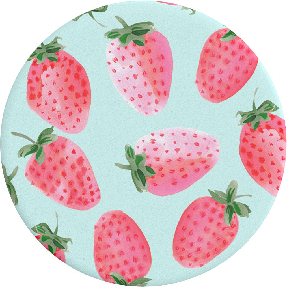 PopGrip Holder/Stand - Strawberry Rain