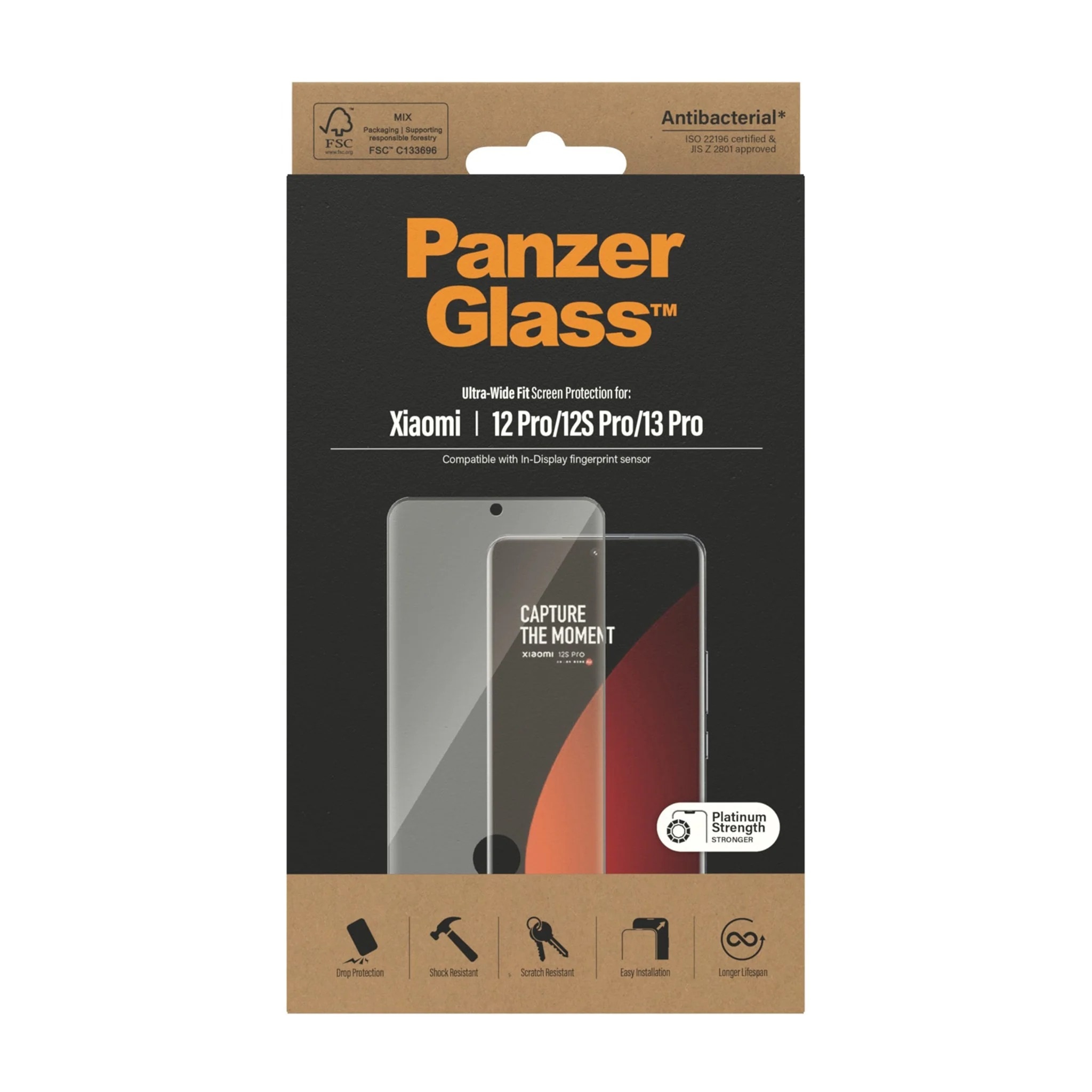 Xiaomi 13 Pro/12 Pro Screen Protector/Skærmbeskyttelse Ultra Wide Fit