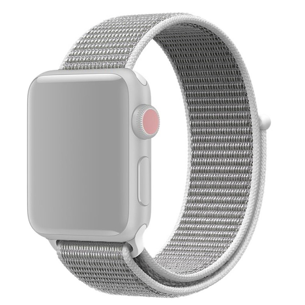 Nylonurrem Apple Watch 38/40/41 mm grå