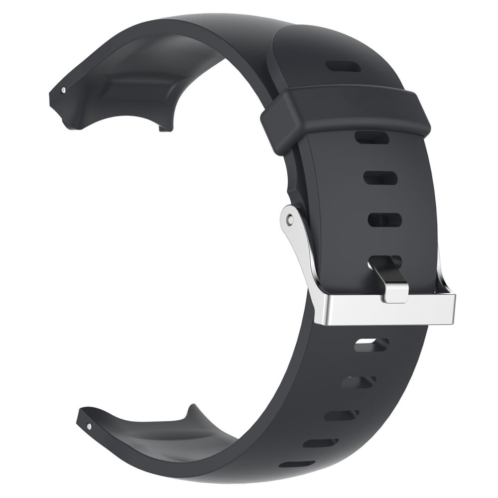 Rem af silikone til Garmin  Sort