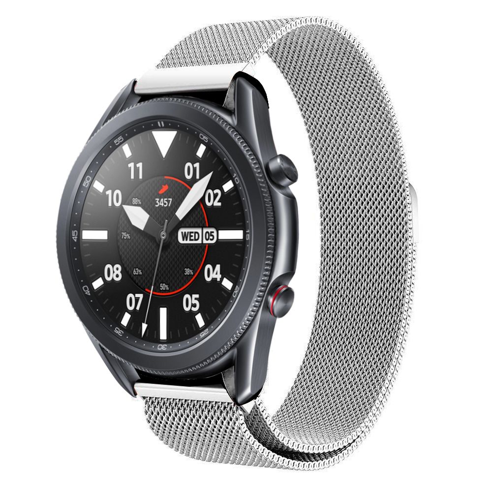 Armbånd Milanese Samsung Galaxy Watch 4 44mm sølv