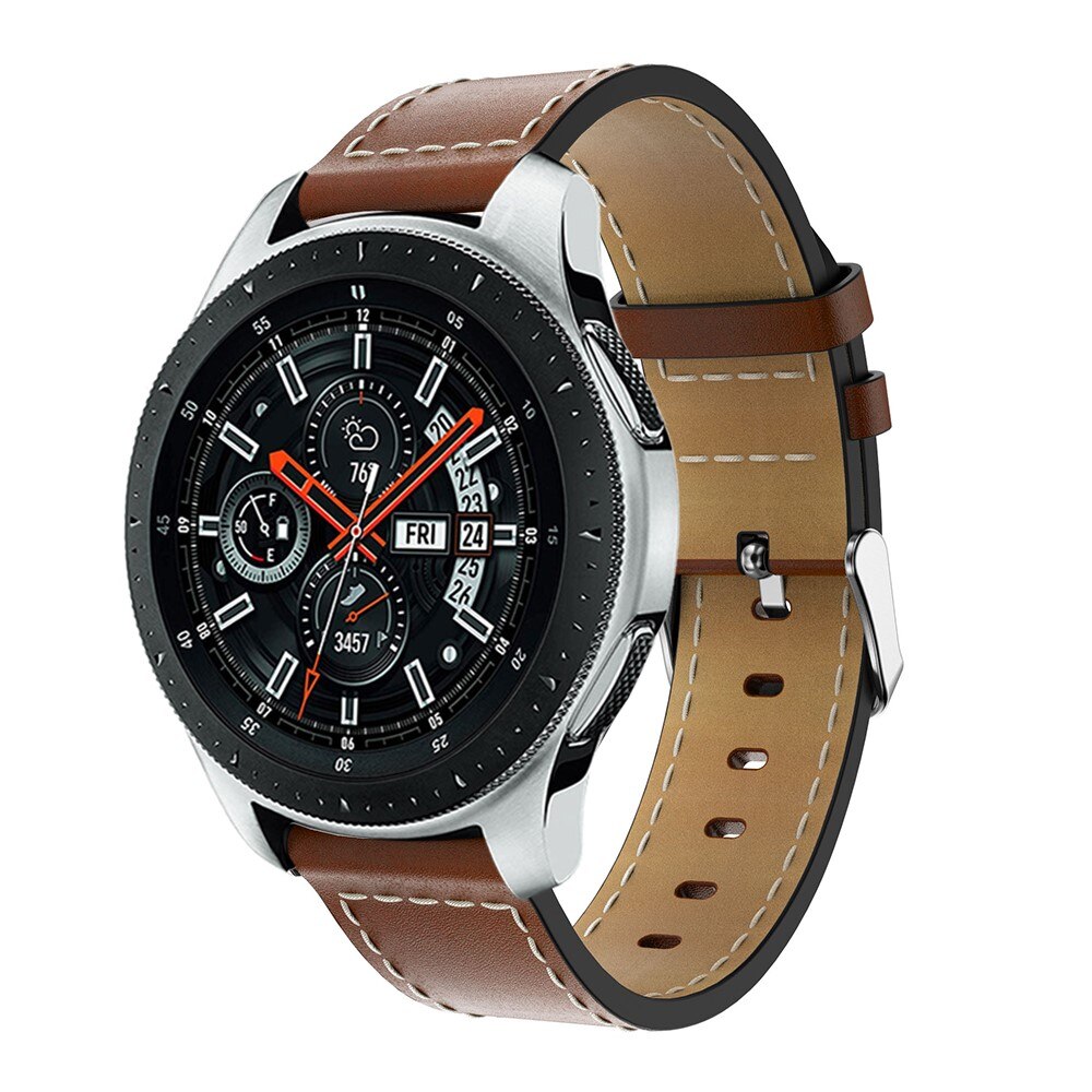 Læderrem Samsung Galaxy Watch 46mm cognac