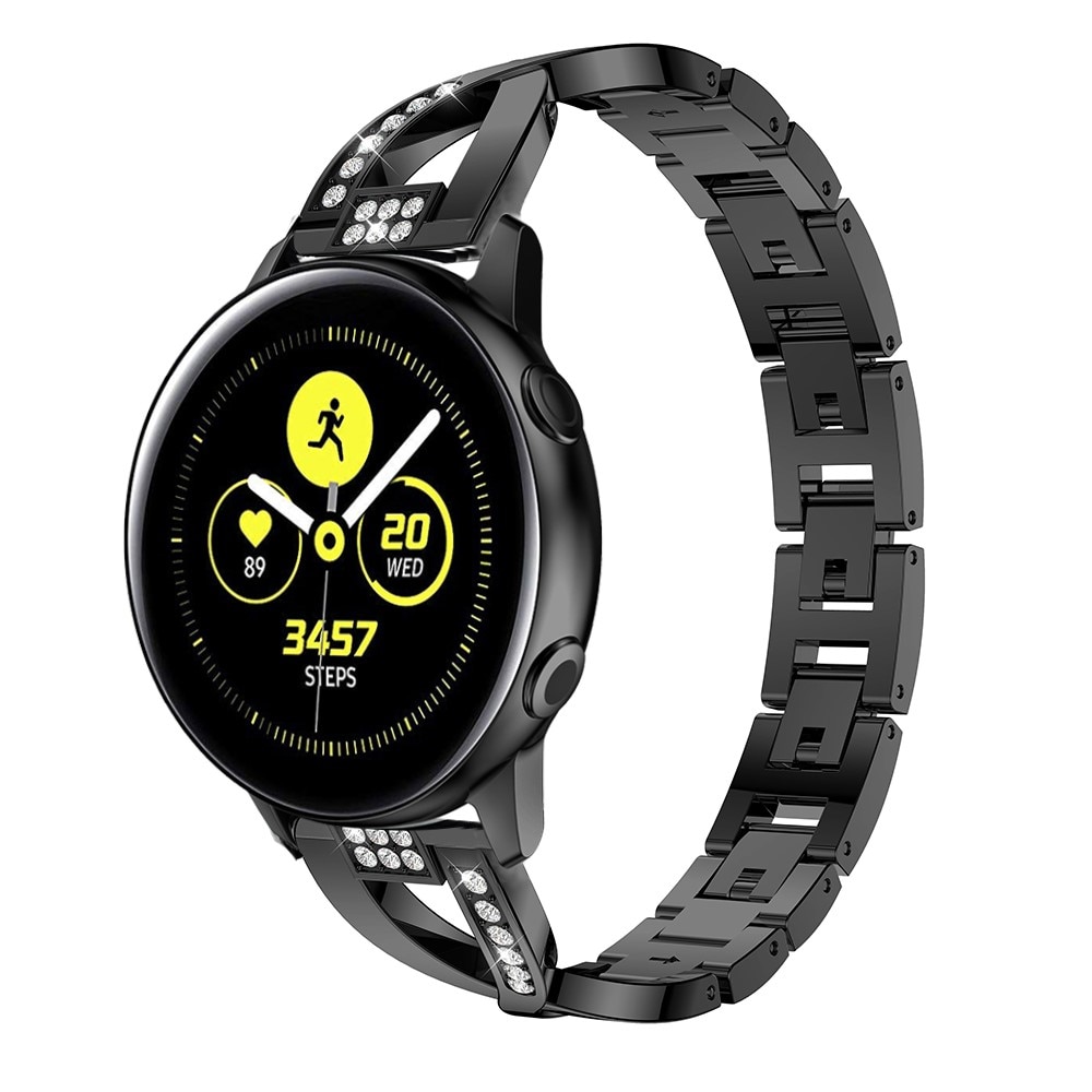 Crystal Bracelet Samsung Galaxy Watch 4 40mm Black