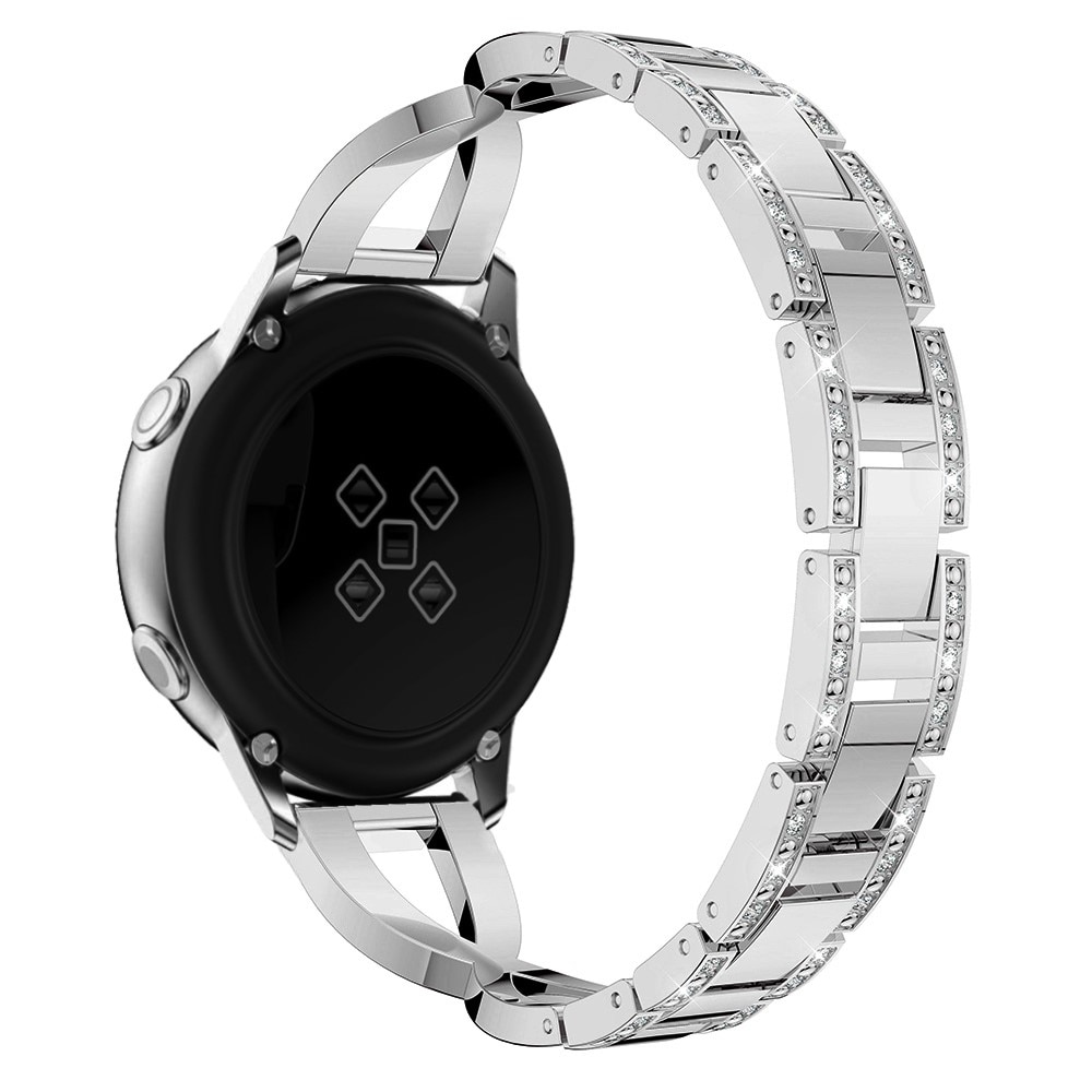 Crystal Bracelet Garmin Venu 2 Plus sølv