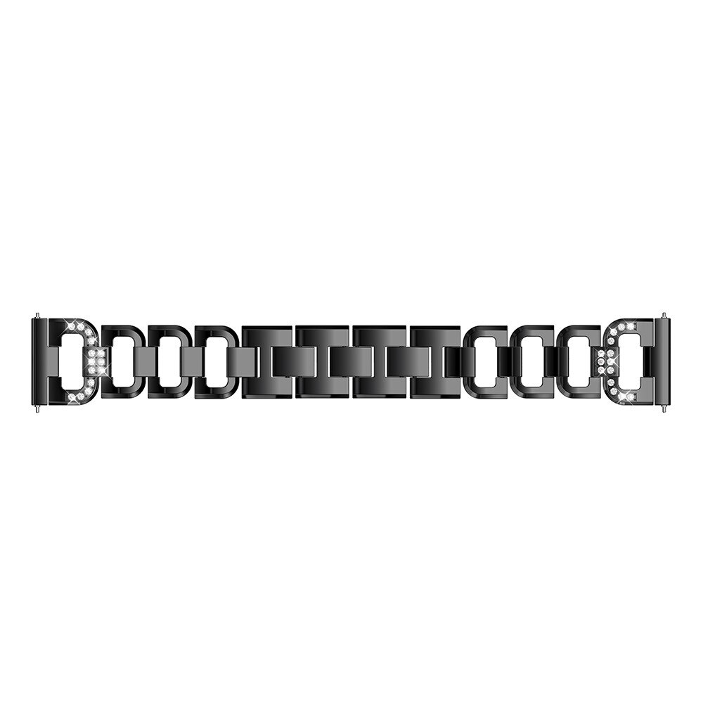 Rhinestone Bracelet Garmin Vivoactive 4 Black