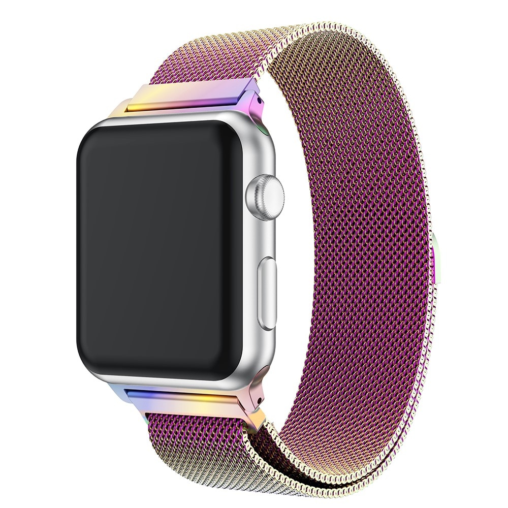 Armbånd Milanese Loop Apple Watch 45mm Series 7 ombre