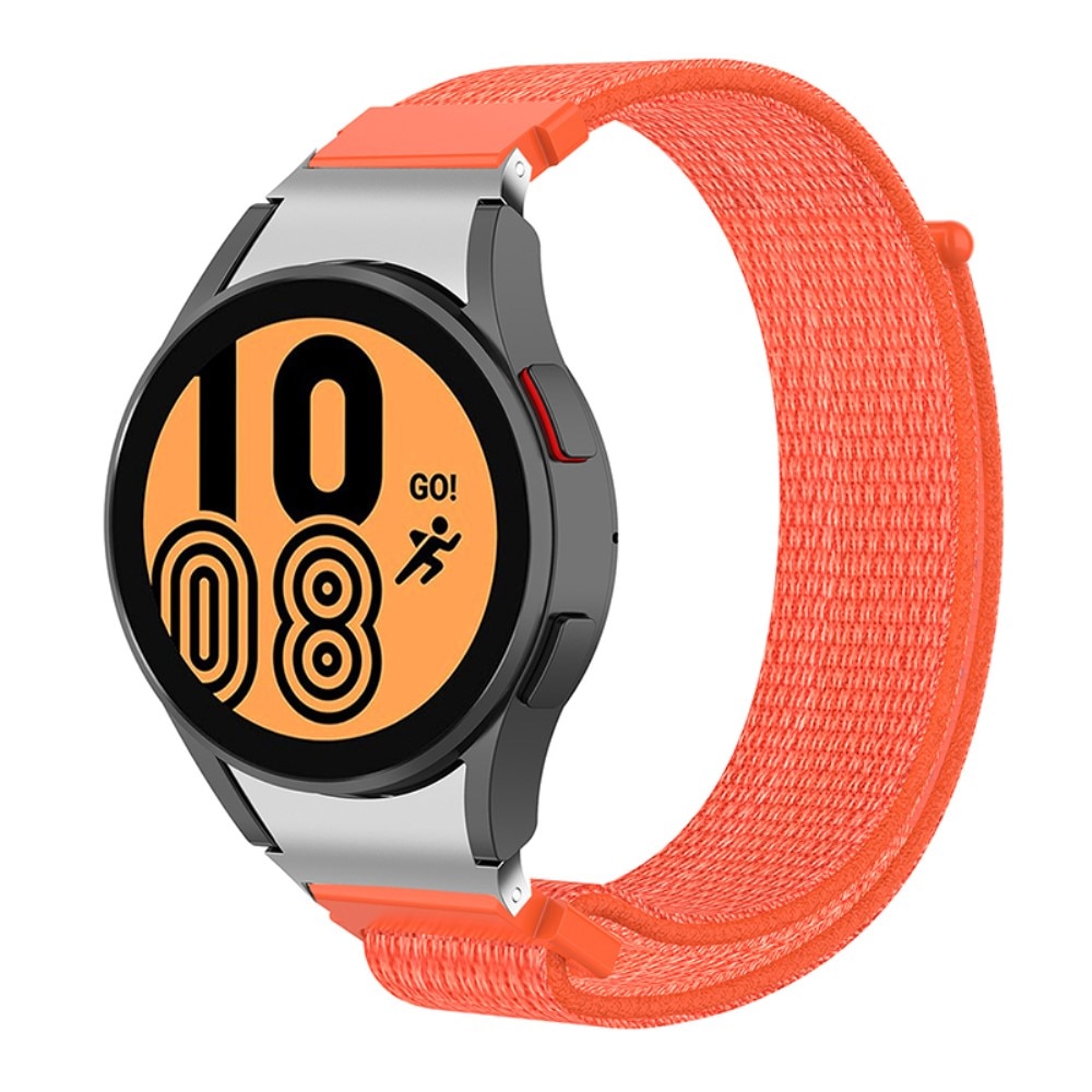 Full Fit Nylonurrem Samsung Galaxy Watch 4 44mm orange