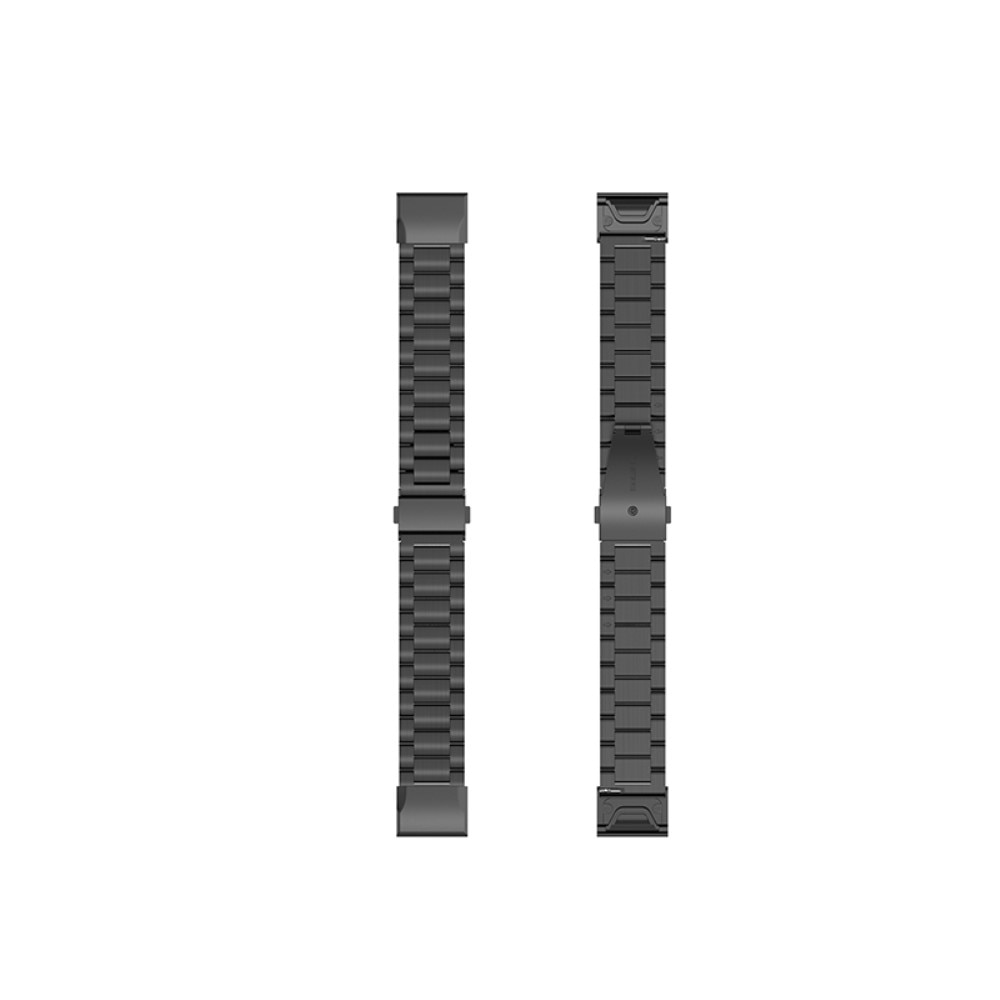 Metalarmbånd Garmin Fenix 6S sort