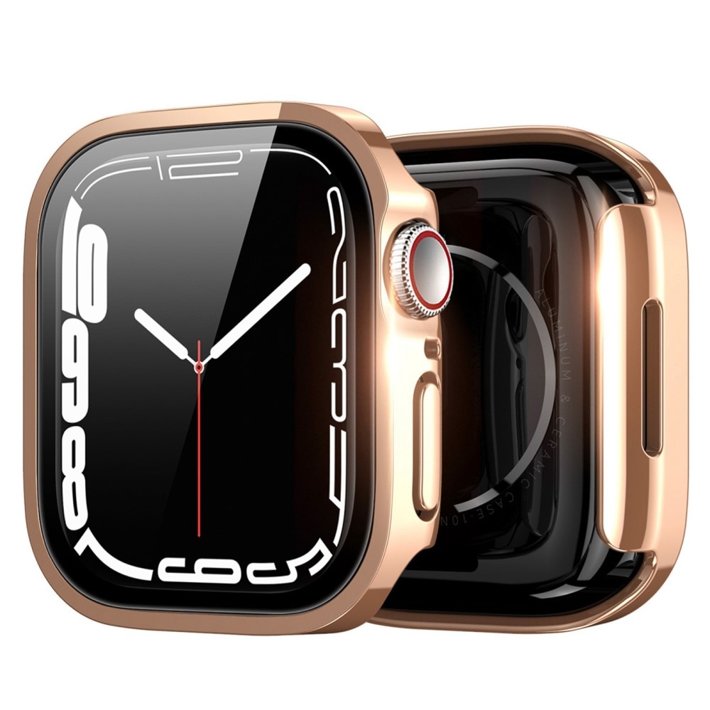 Solid Shockproof Case Apple Watch 45mm Rose Gold