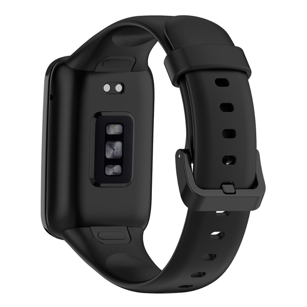 Rem af silikone til Xiaomi Mi Band 7 Pro sort