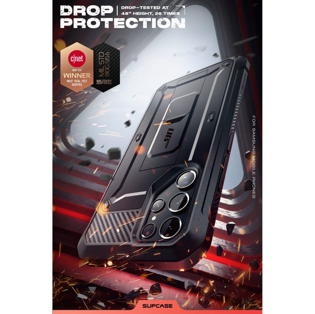 Unicorn Beetle Pro Case Galaxy S22 Ultra Black