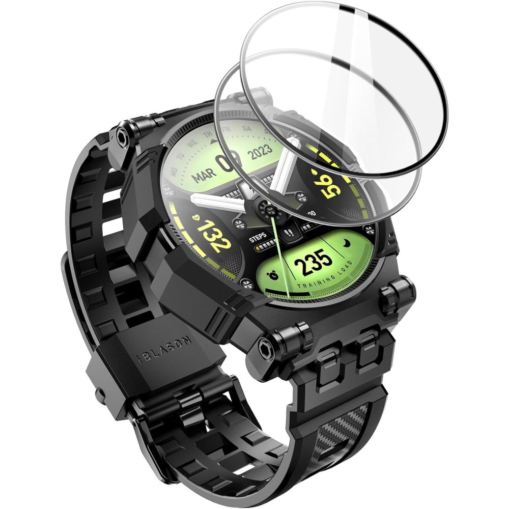 Iblsn Armorbox Wristband Samsung Galaxy Watch 4 44mm sort