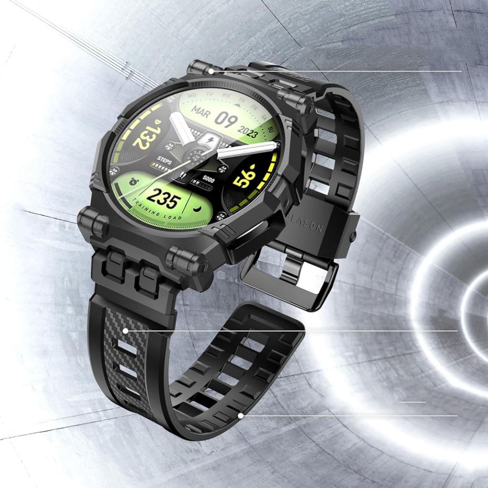 Iblsn Armorbox Wristband Samsung Galaxy Watch 4 44mm sort