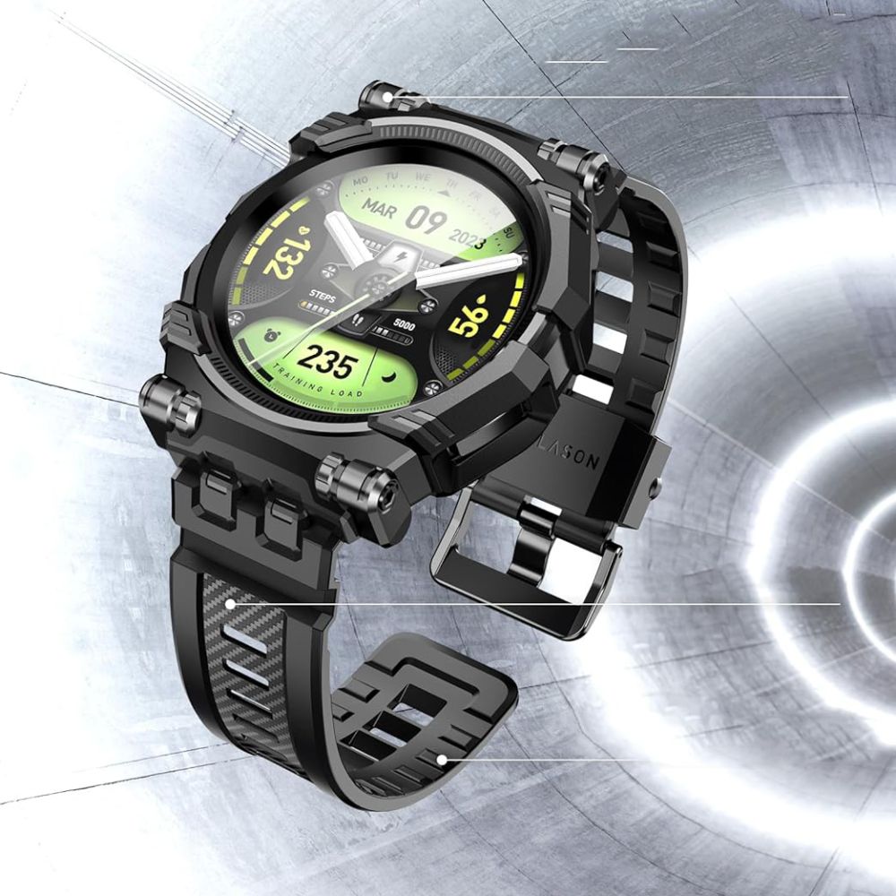 Iblsn Armorbox Wristband Samsung Galaxy Watch 6 Classic 47mm sort
