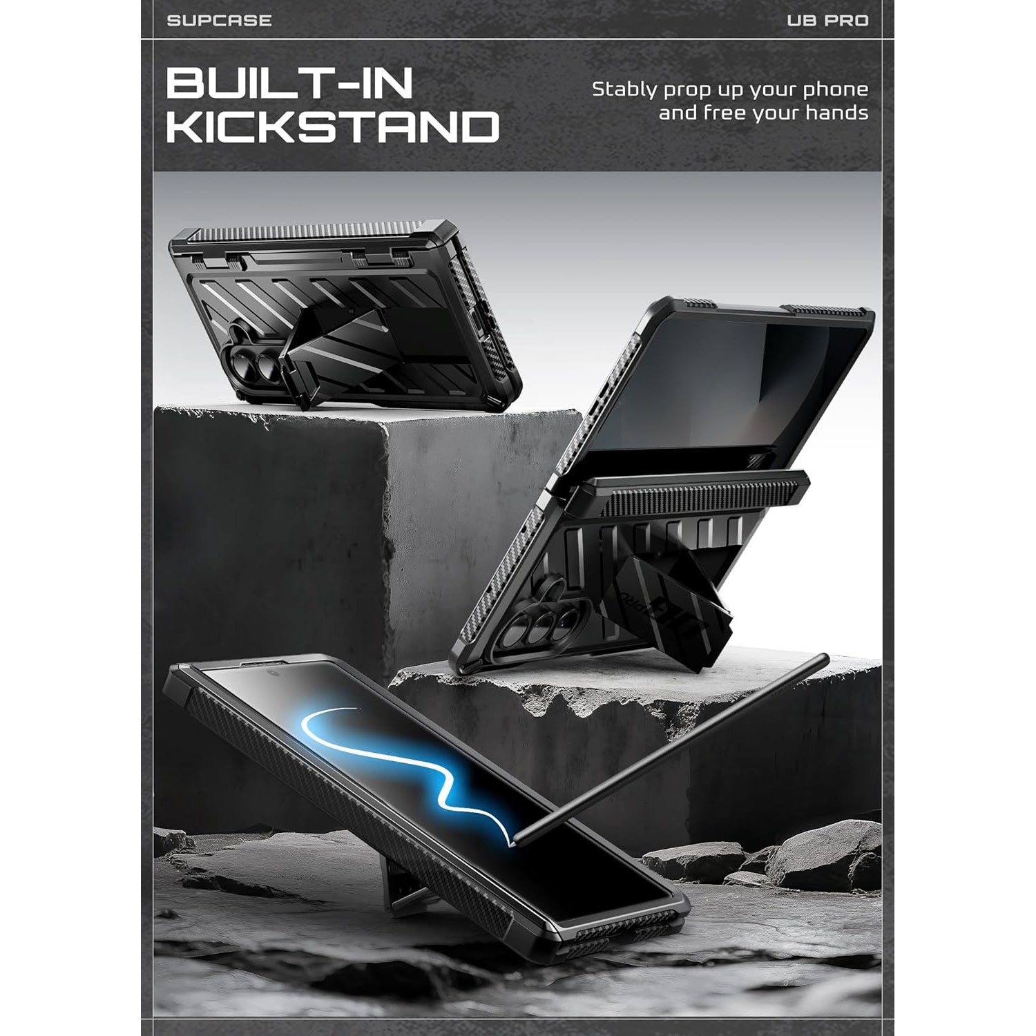 Unicorn Beetle Pro Case Samsung Galaxy Z Fold 7 Black
