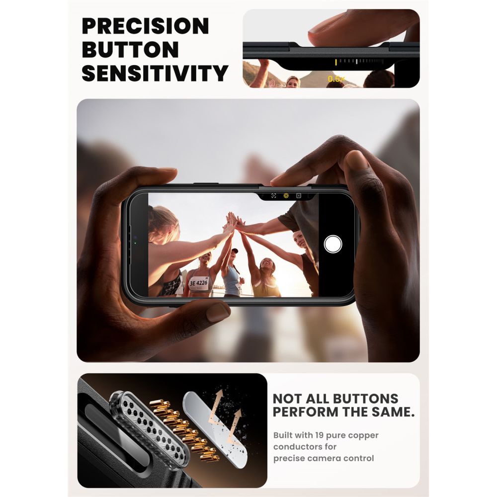 Ares Flip MagSafe Cover iPhone 17 Pro Max sort