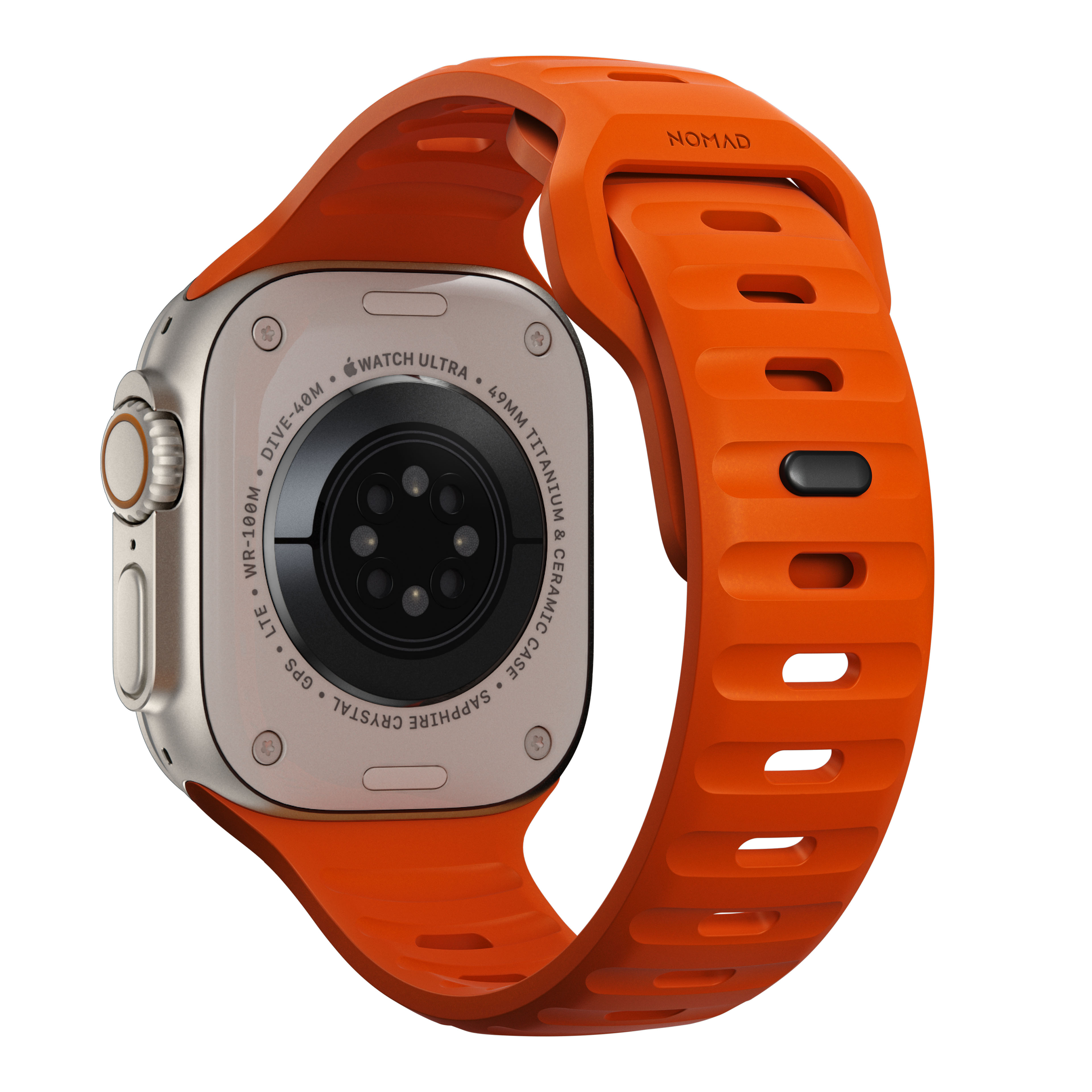 Apple Watch Ultra 49mm Sport Band Ultra Orange