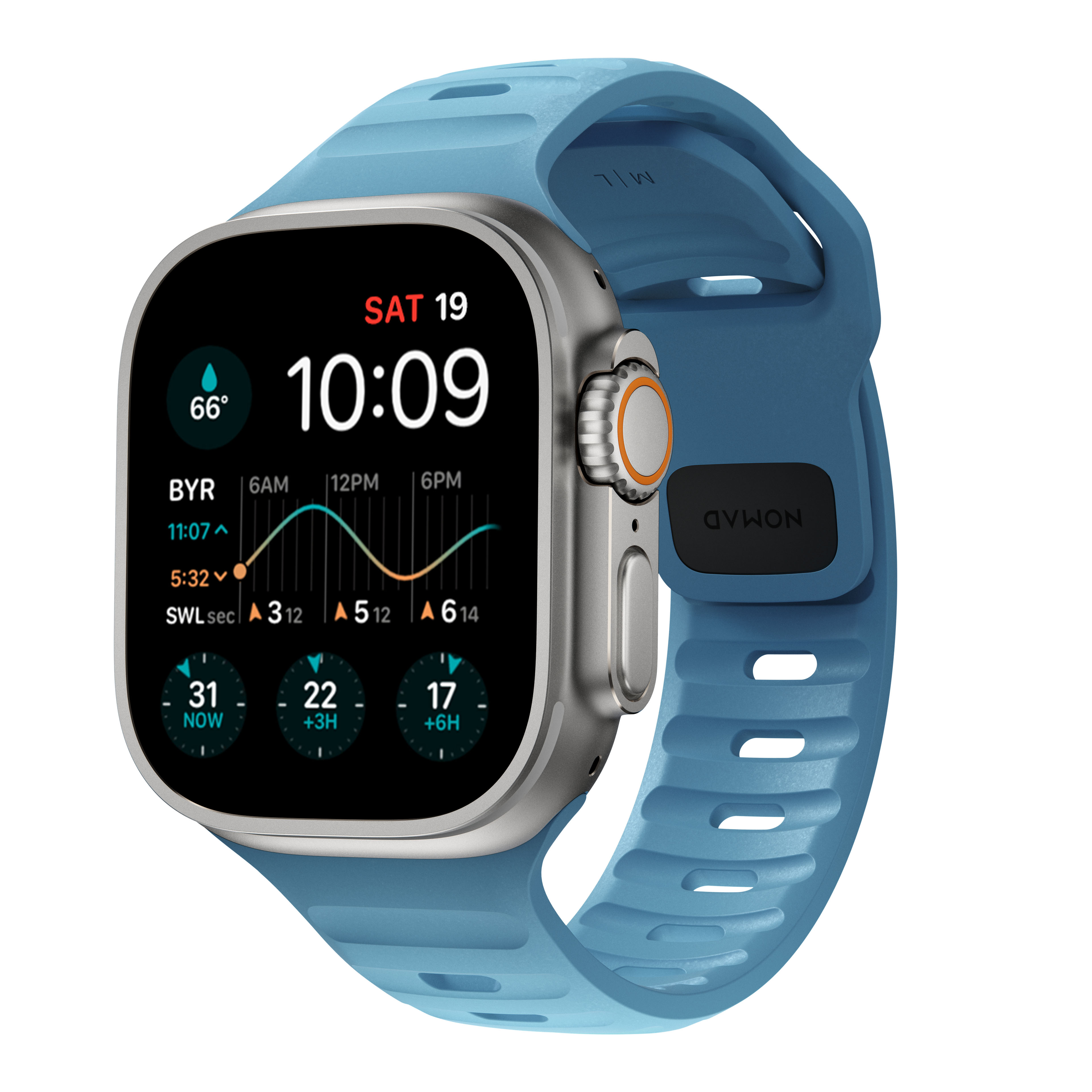 Apple Watch 42mm Sport Band Electric Blue