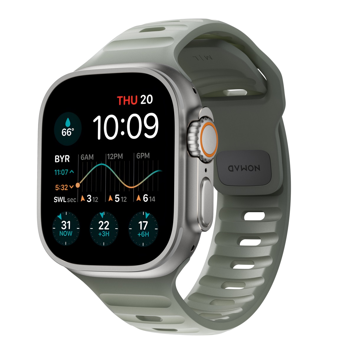 Apple Watch 44mm Sport Band Coastal Rock