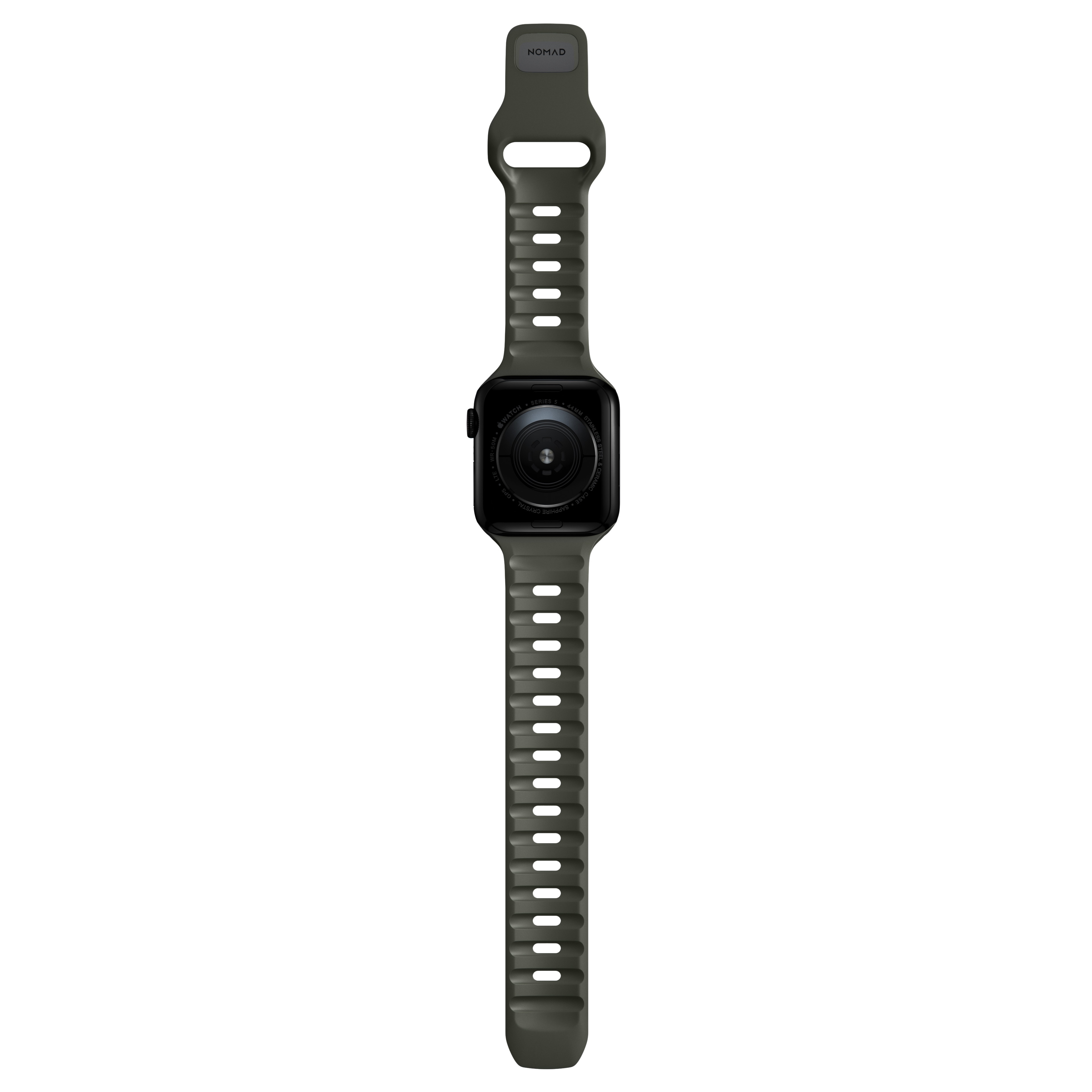 Apple Watch SE 44mm Sport Band Ash Green