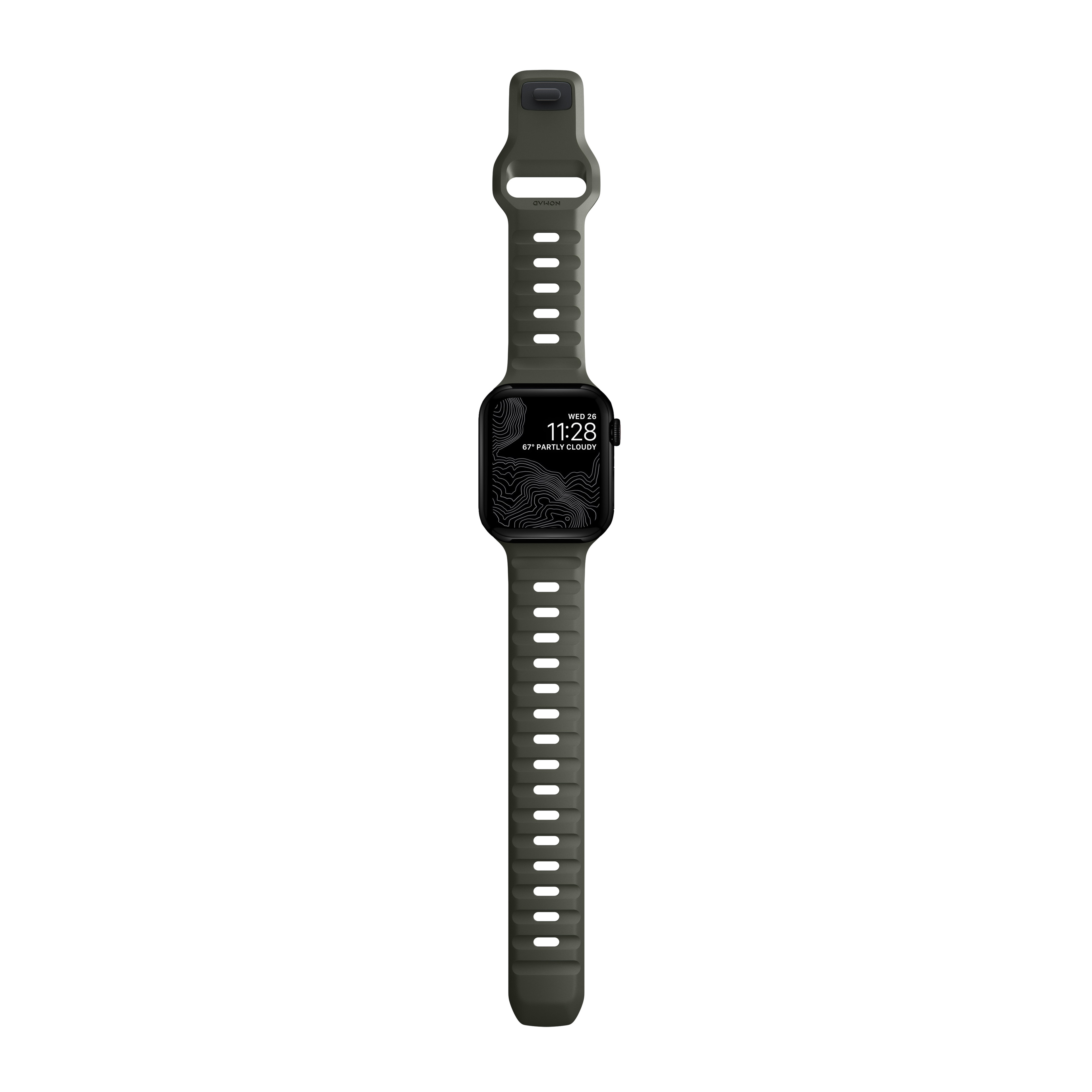 Apple Watch 41mm Series 8 Sport Band Ash Green