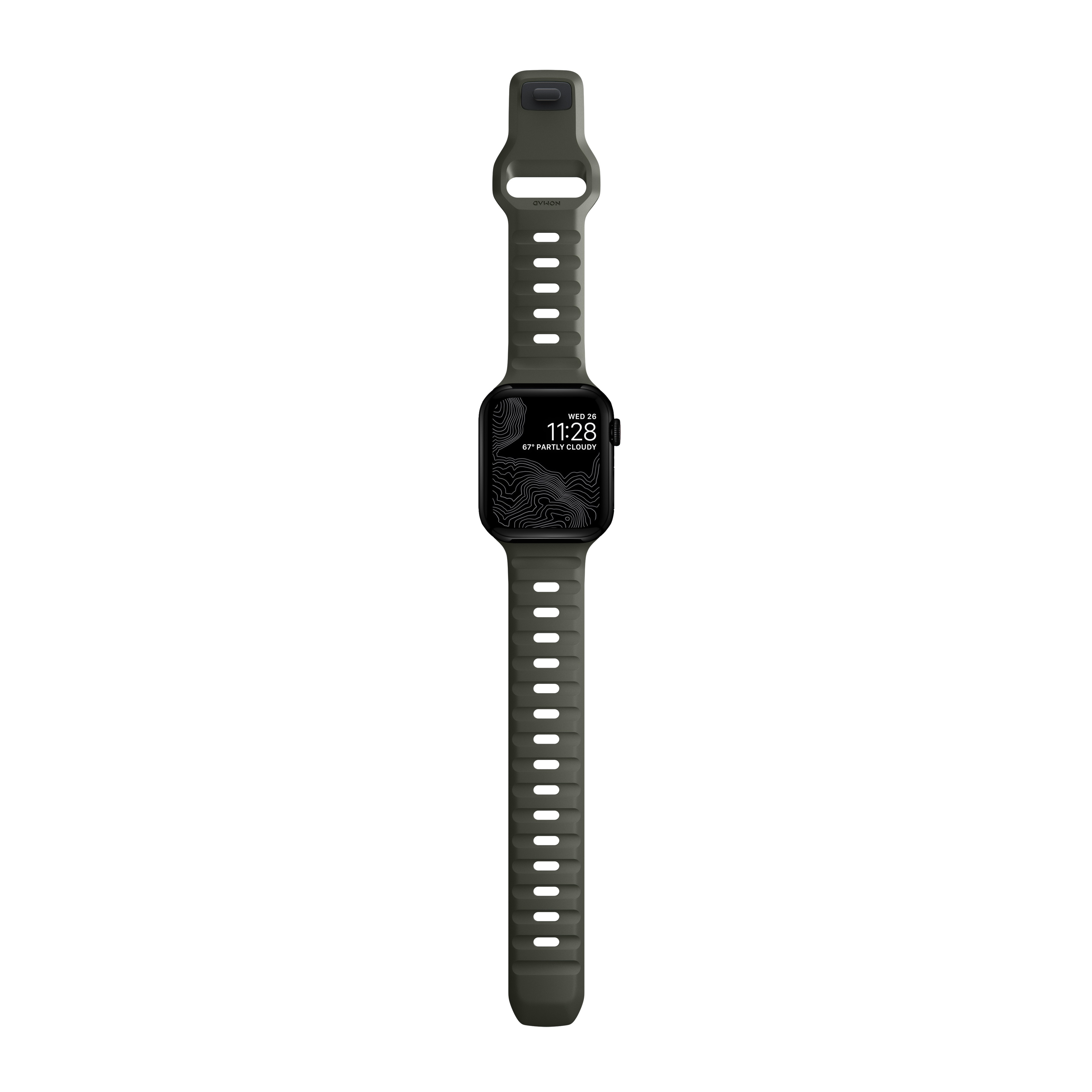 Apple Watch 38mm Sport Band Ash Green