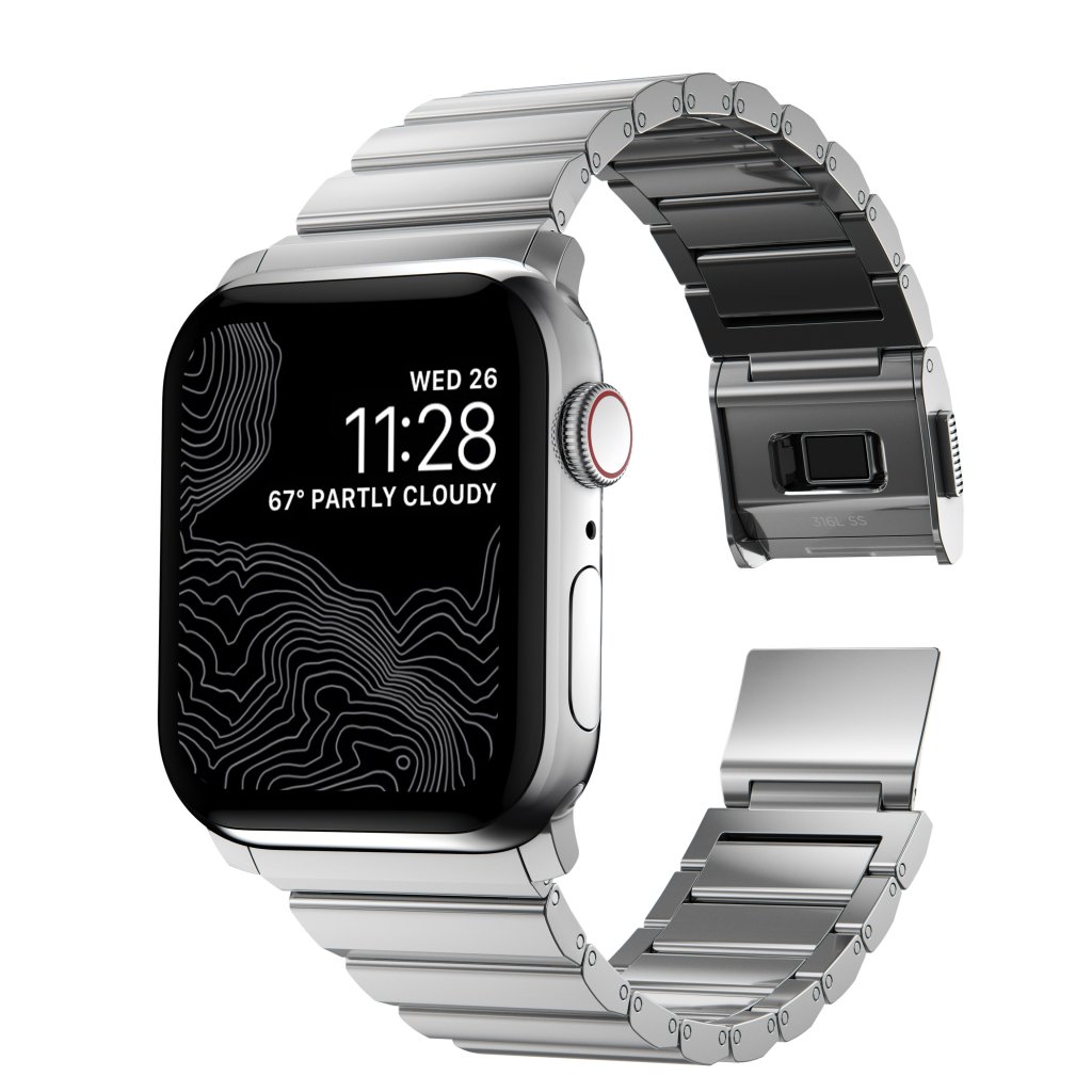 Steel Band Apple Watch Ultra 2 49mm Silver