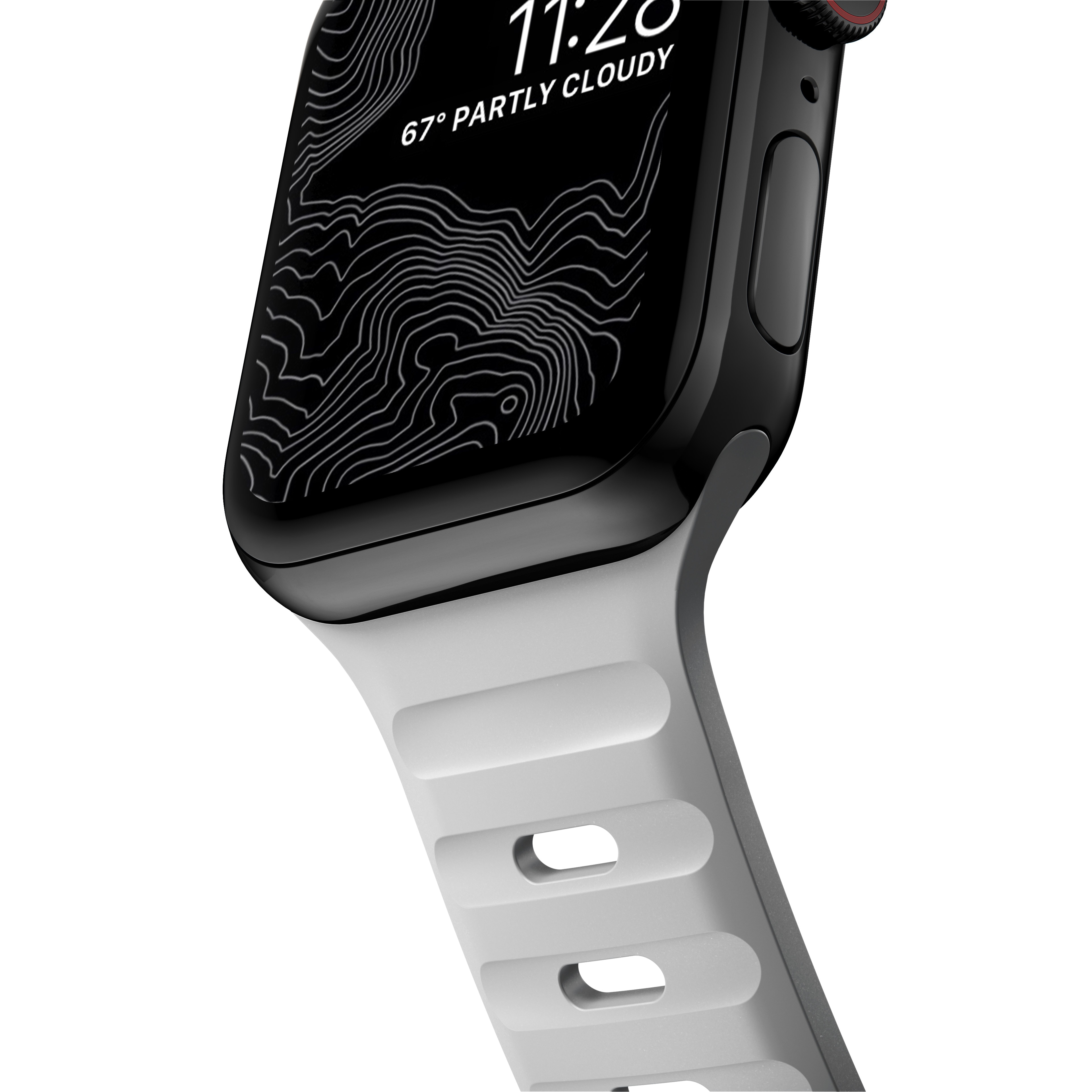 Apple Watch 42mm Sport Band Lunar Gray