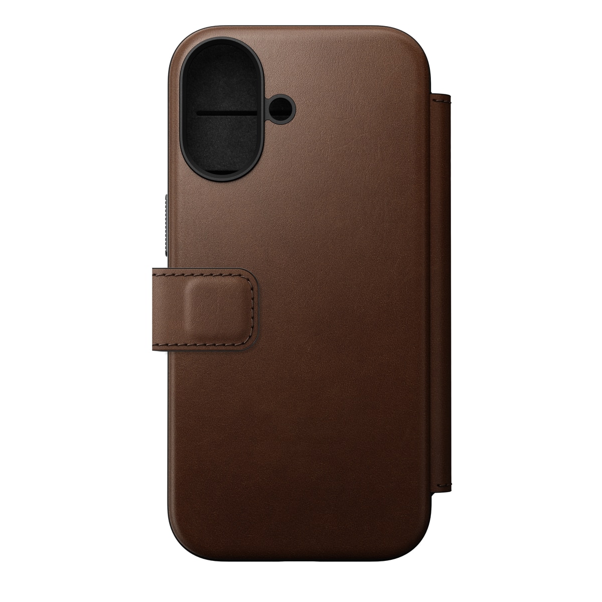 iPhone 17 Modern Leather Folio MagSafe Brown