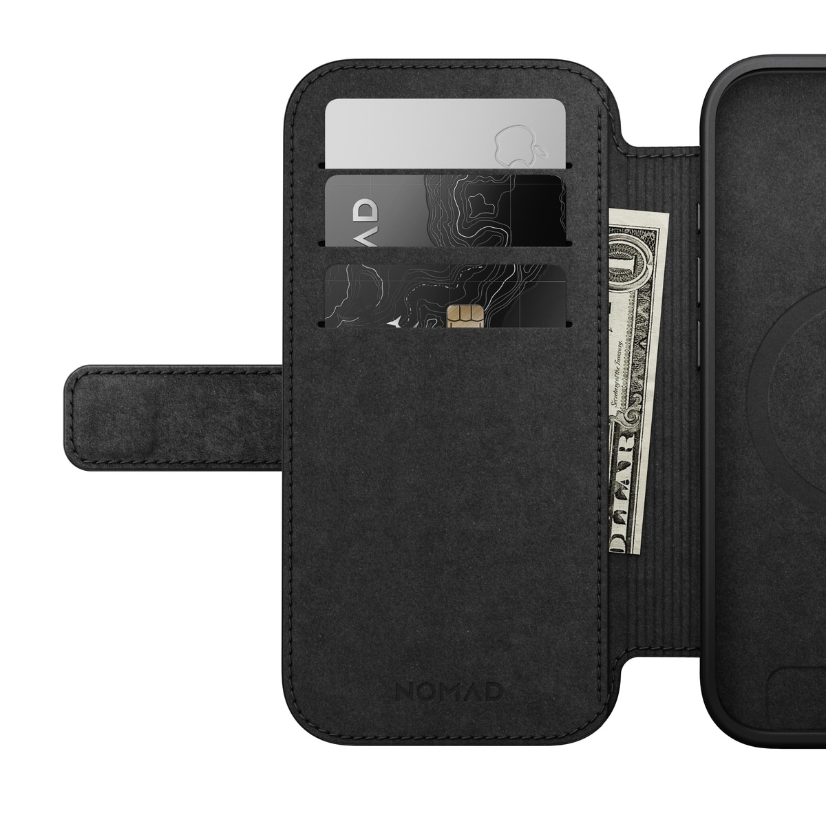 iPhone 17 Modern Leather Folio MagSafe Brown