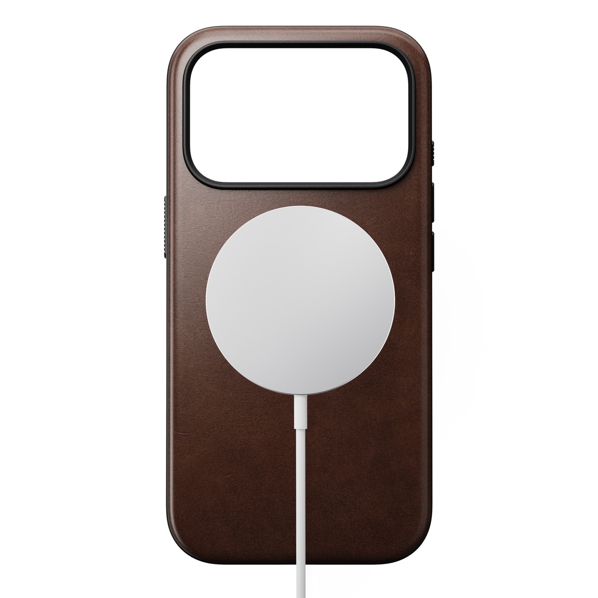 iPhone 17 Pro Modern Case Horween Leather MagSafe Rustic Brown
