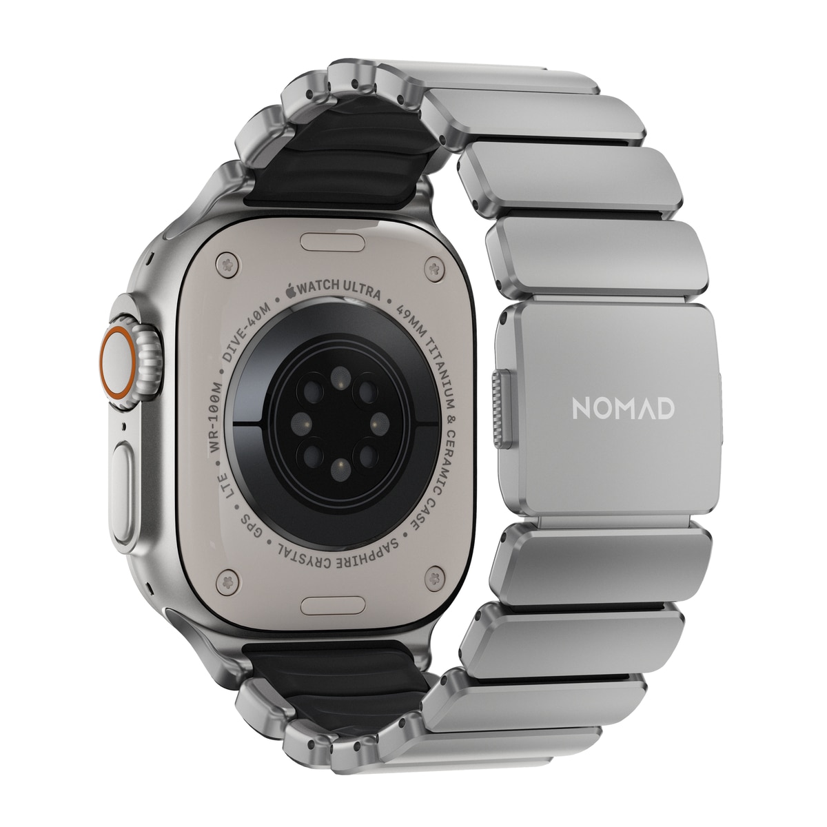 Stratos Band Apple Watch Ultra 49mm 2nd Gen Black Titanium - Black