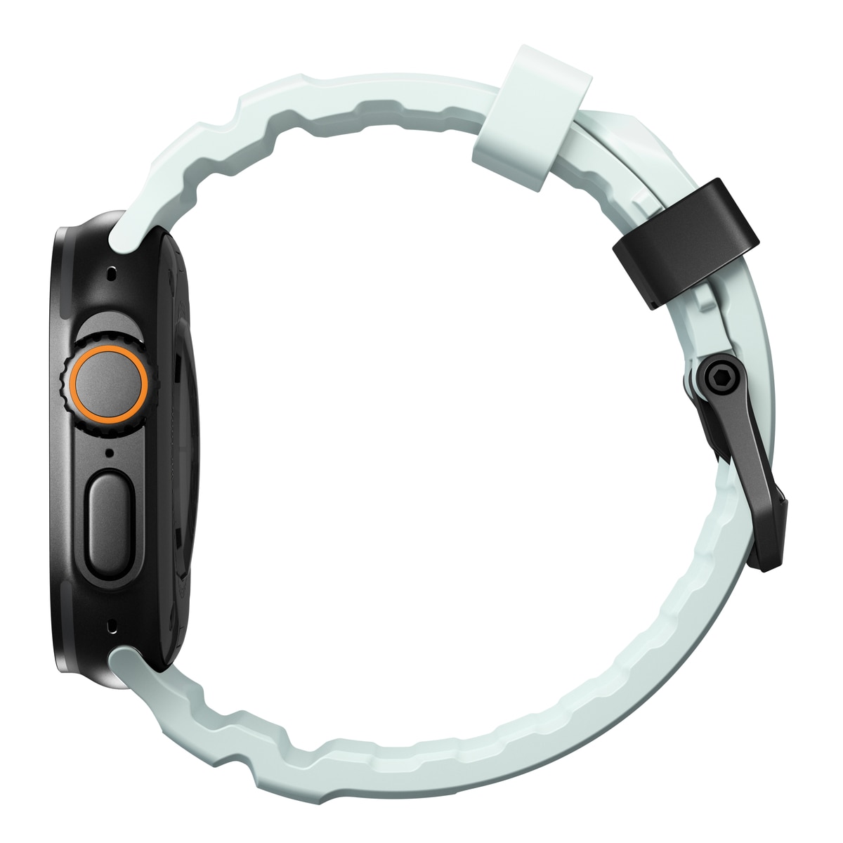 Apple Watch Series 4-6 44mm Rocky Point Band Icy Blue Glow (Black Hardware) - Limited edition