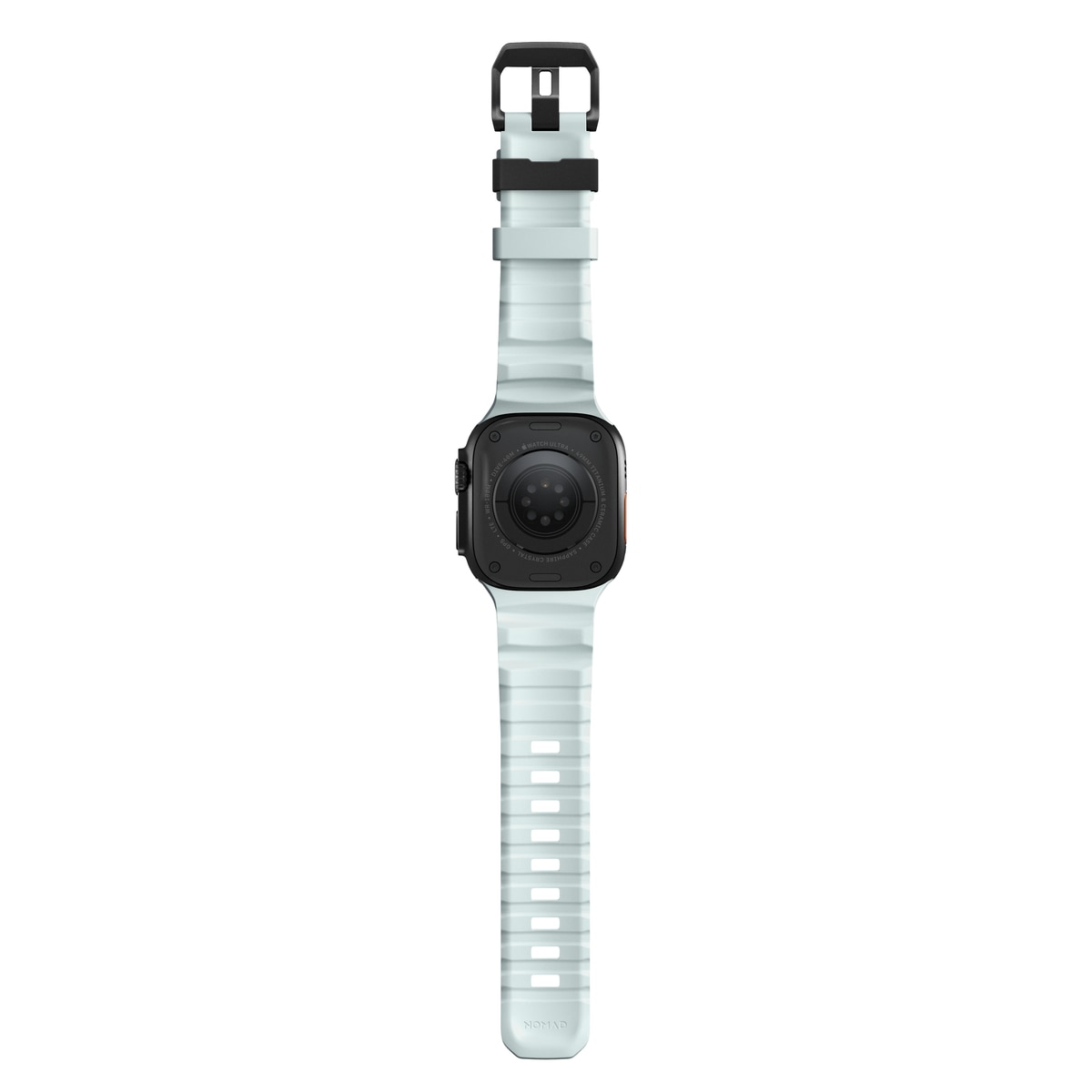 Apple Watch Series 4-6 44mm Rocky Point Band Icy Blue Glow (Black Hardware) - Limited edition
