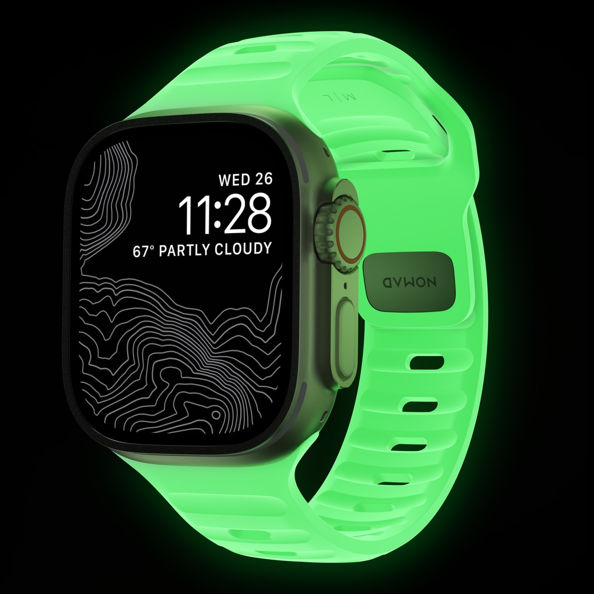 Apple Watch 44mm Sport Band Glow 2.0 - Limited edition