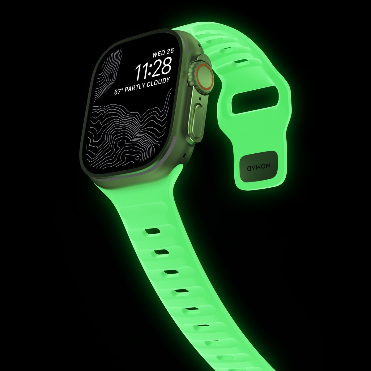 Apple Watch 45mm Series 8 Sport Band Glow 2.0 - Limited edition