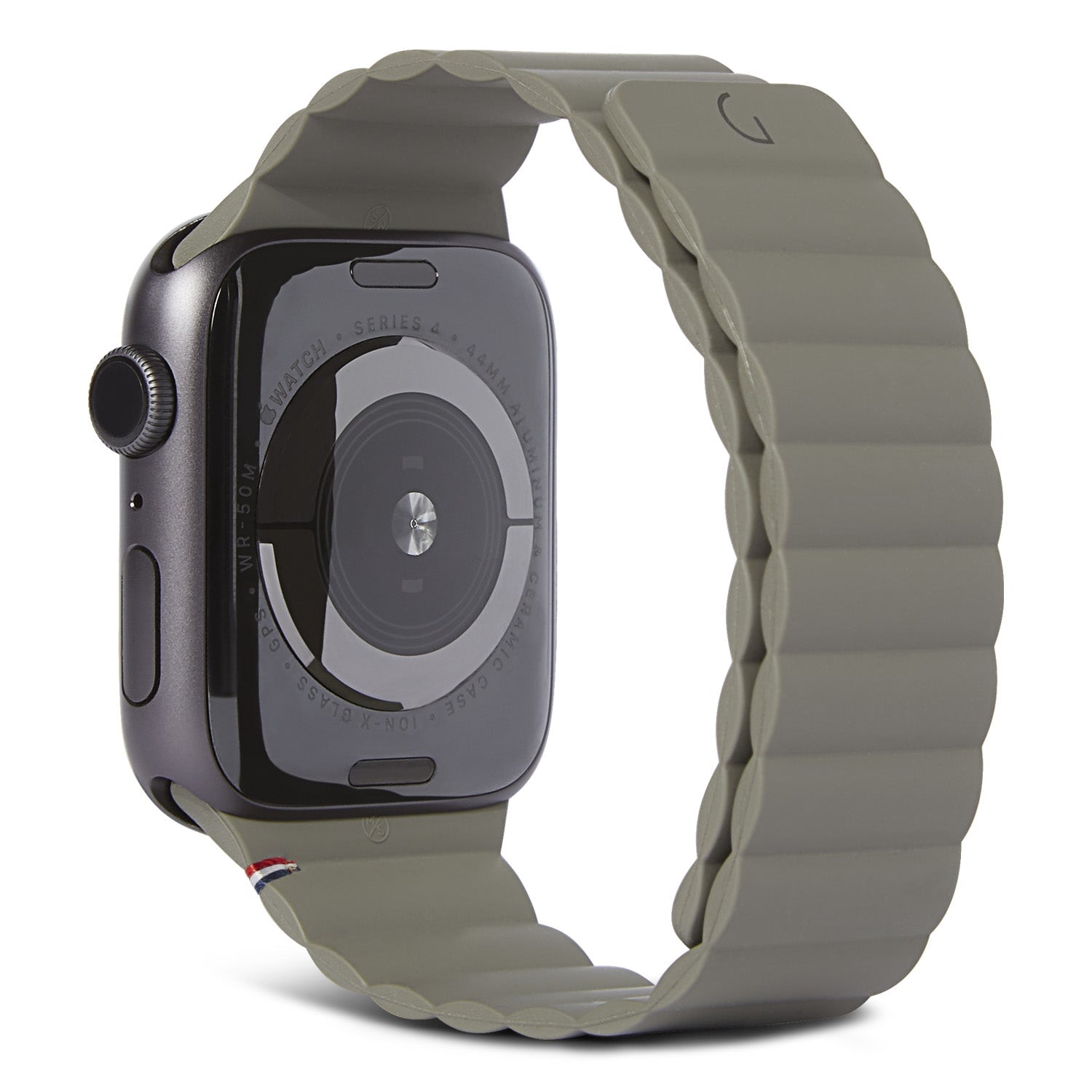 Silicone Magnetic Traction Strap Lite Apple Watch 45mm Series 9 Olive