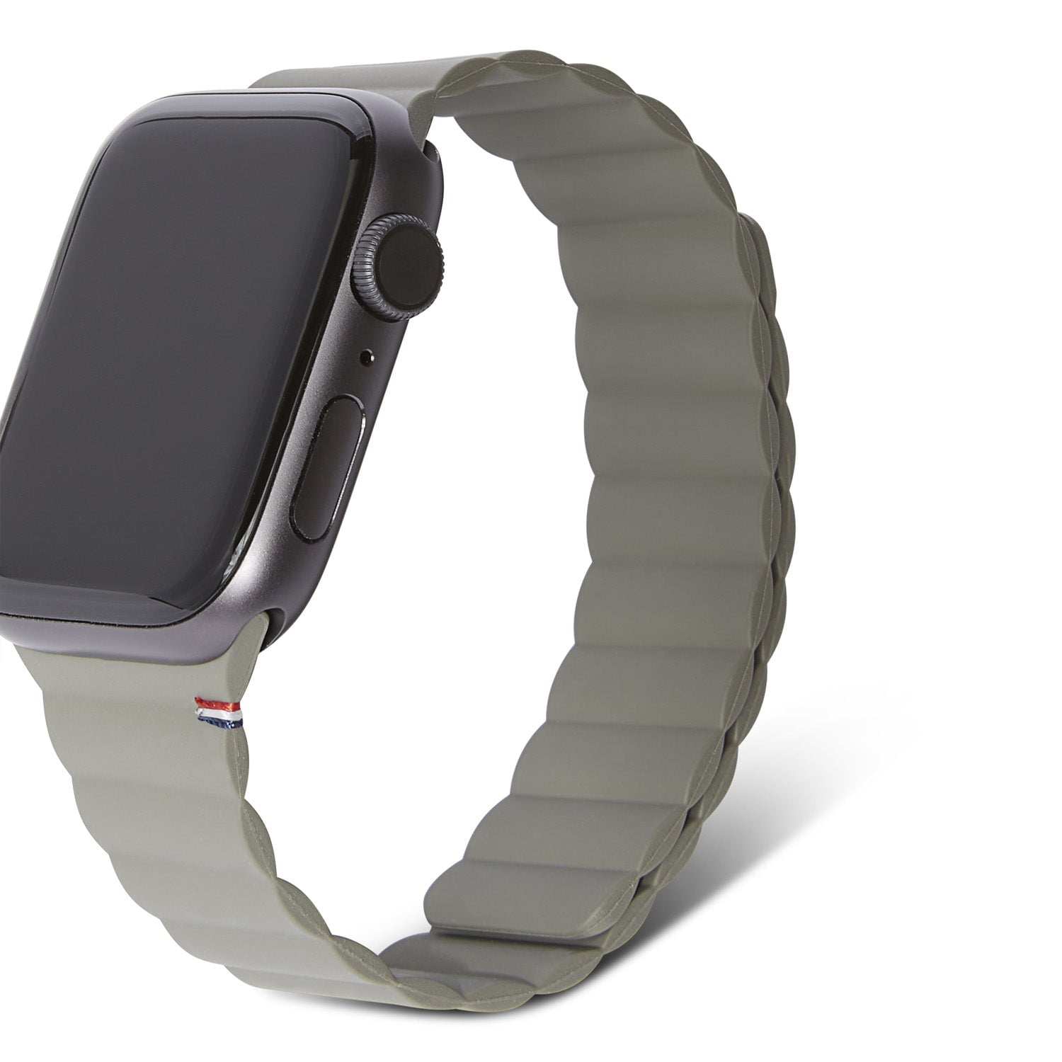 Silicone Magnetic Traction Strap Lite Apple Watch Ultra 2 49mm Olive