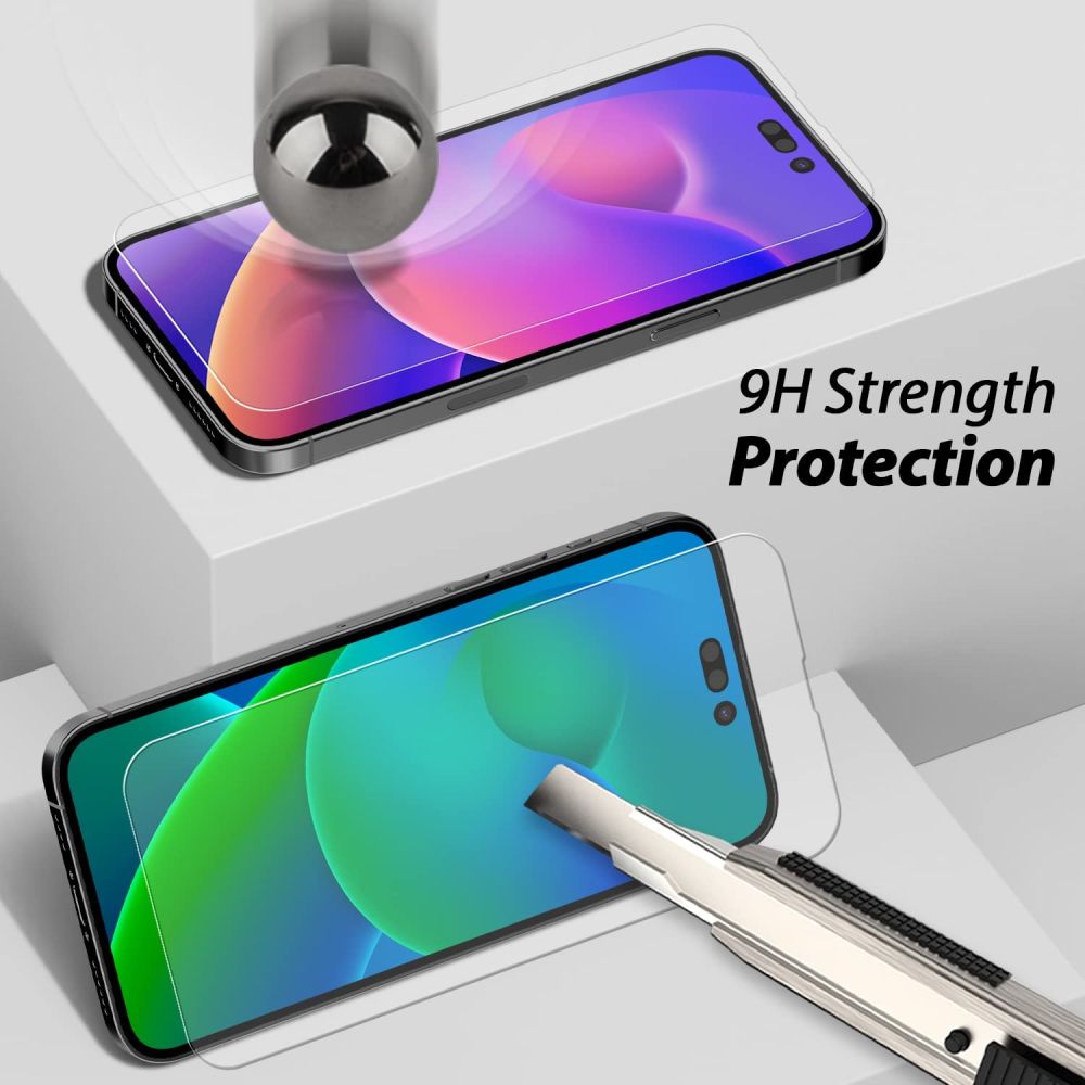 EZ Glass Screen Protector iPhone 15 Plus (3-pack)