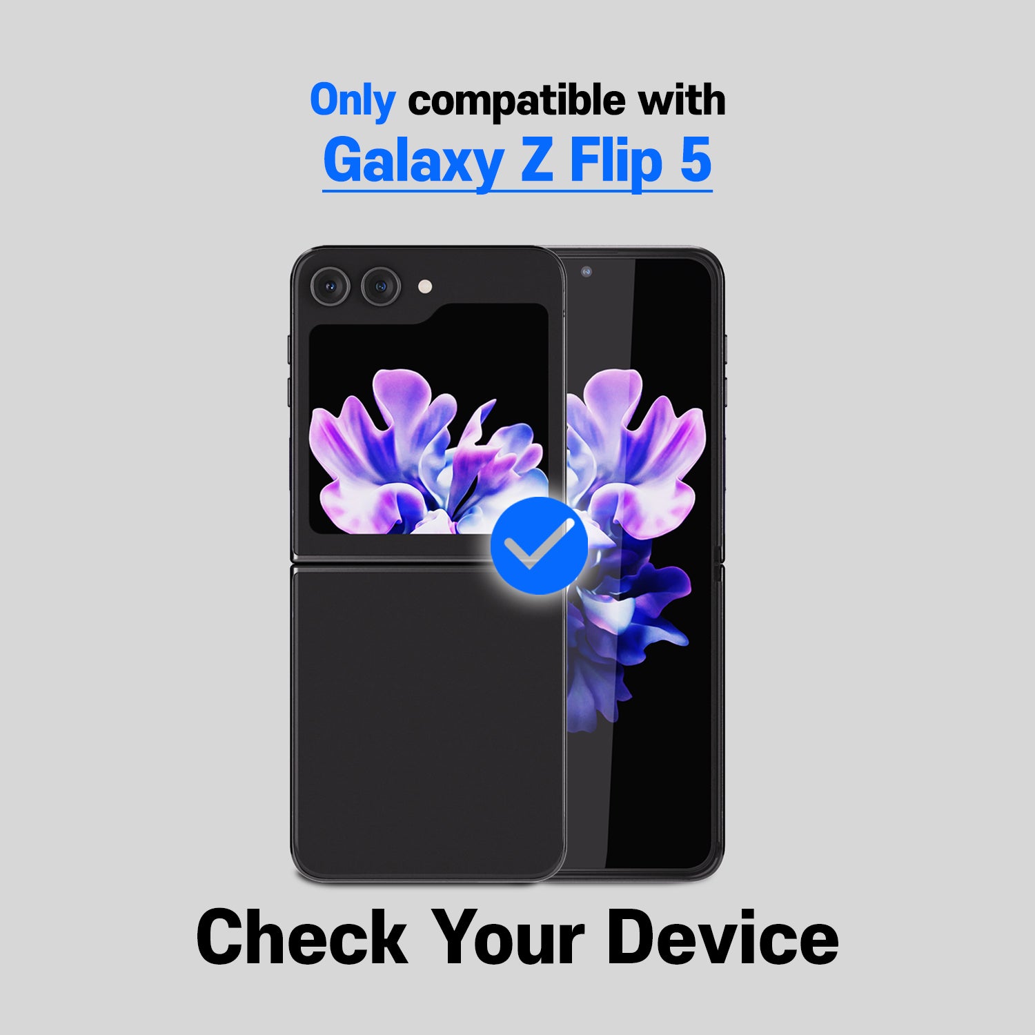 EZ Glass Screen Protector Samsung Galaxy Z Flip 5 (2-pack)