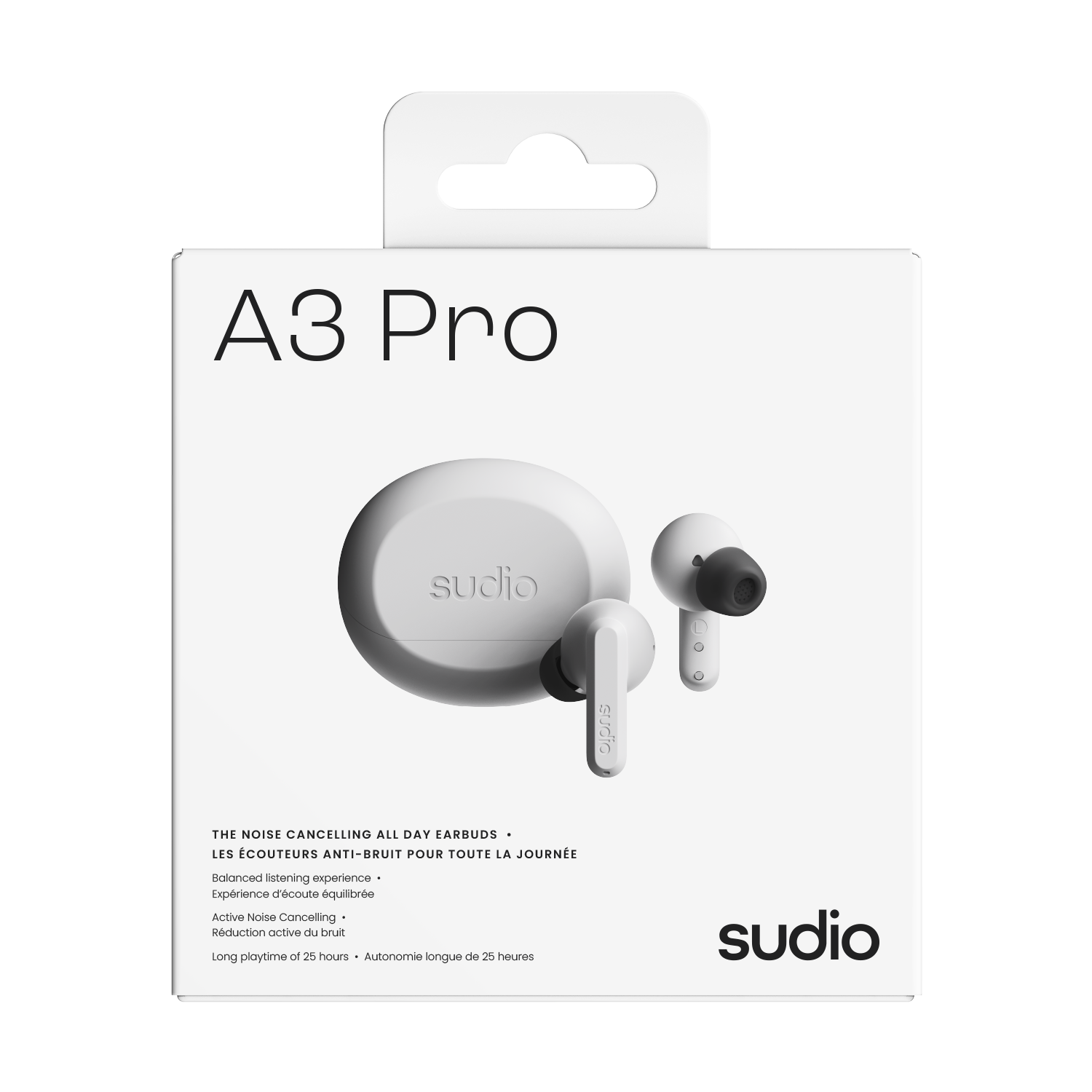 A3 Pro Trådløse In-ear Høretelefoner Hvid