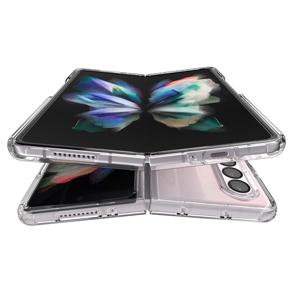 Galaxy Z Fold 3 Case Ultra Hybrid Crystal Clear